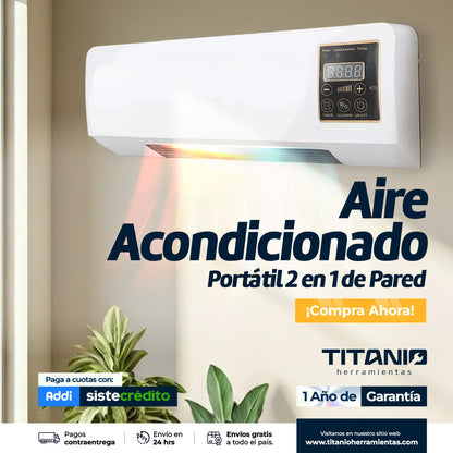Aire Acondicionado Portátil 2 en 1