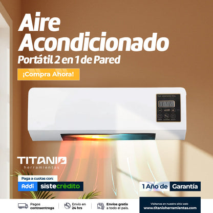 Aire Acondicionado Portátil 2 en 1